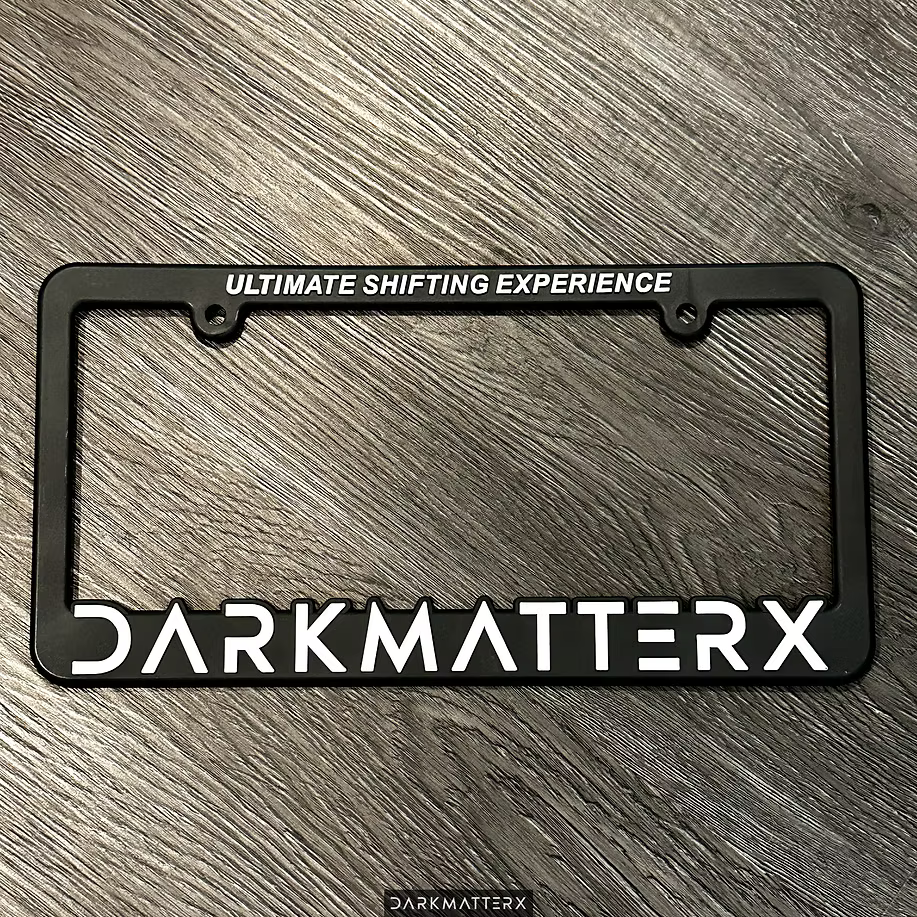Ultimate Shifting Experience License Plate Frame